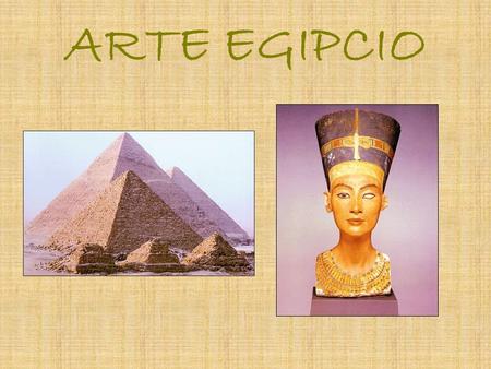 ARTE EGIPCIO.
