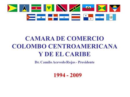 CAMARA DE COMERCIO COLOMBO CENTROAMERICANA Y DE EL CARIBE