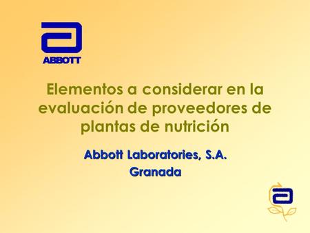 Abbott Laboratories, S.A. Granada