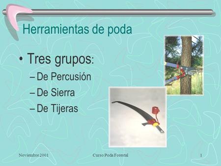 Tres grupos: Herramientas de poda De Percusión De Sierra De Tijeras