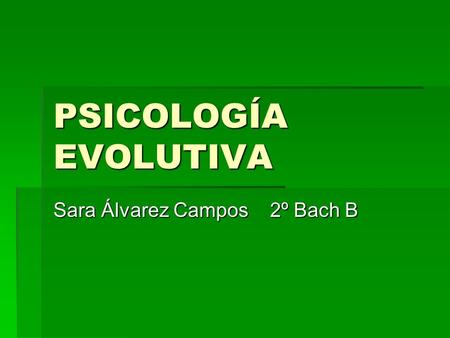 Sara Álvarez Campos 2º Bach B