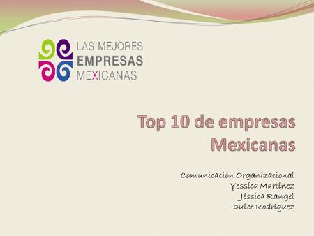 Top 10 de empresas Mexicanas