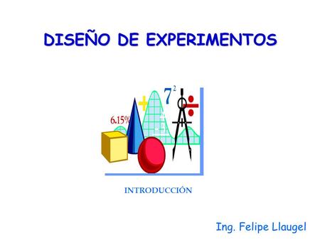 DISEÑO DE EXPERIMENTOS