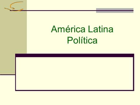 América Latina Política