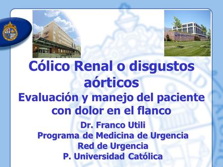 Programa de Medicina de Urgencia P. Universidad Católica
