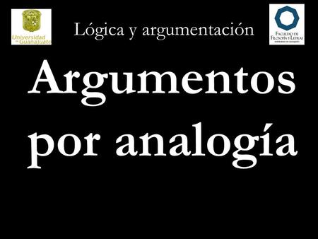 Argumentos por analogía