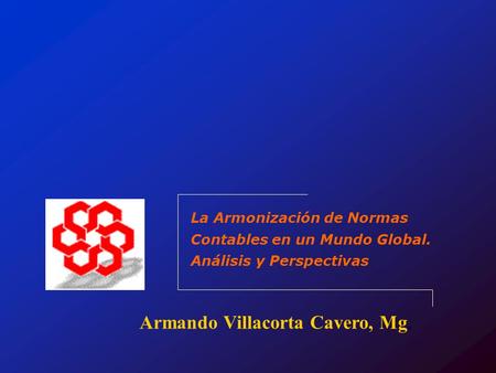 Armando Villacorta Cavero, Mg.