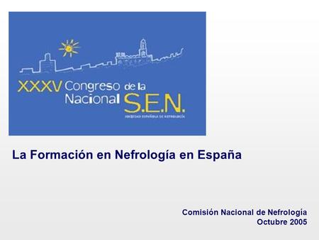 La Formación en Nefrología en España