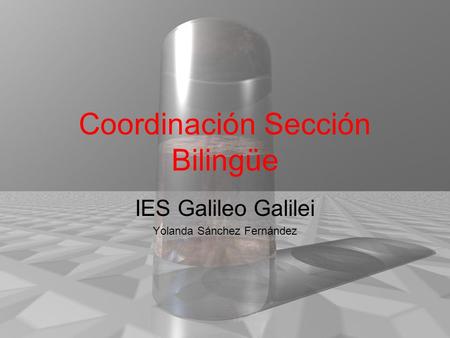 Coordinación Sección Bilingüe