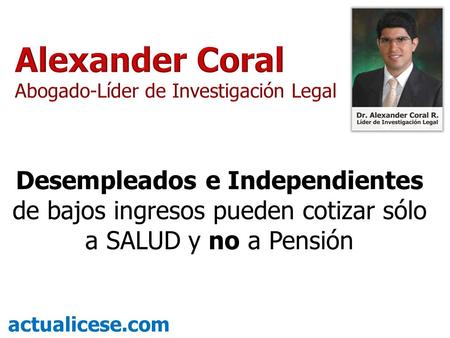 Alexander Coral Abogado-Líder de Investigación Legal