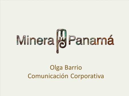 Olga Barrio Comunicación Corporativa