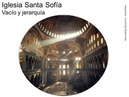Iglesia Santa Sofía Vacío y jerarquía