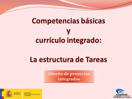 Competencias básicas y currículo integrado: La estructura de Tareas