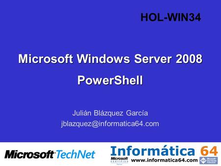Microsoft Windows Server 2008 PowerShell