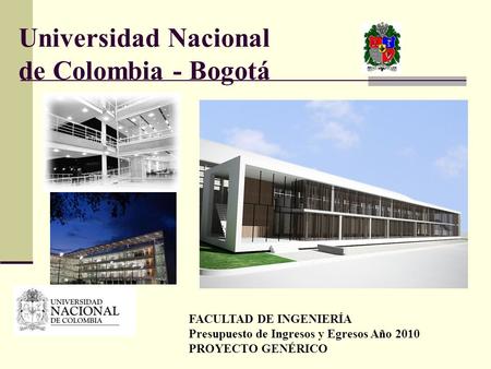 Universidad Nacional de Colombia - Bogotá