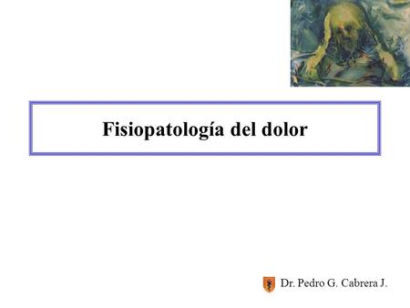 Fisiopatología del dolor
