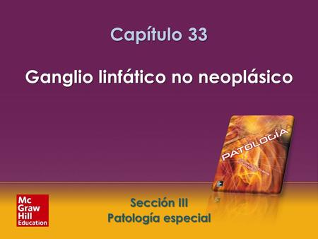 Capítulo 33 Ganglio linfático no neoplásico