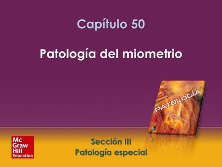 Capítulo 50 Patología del miometrio