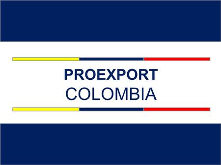 PROEXPORT COLOMBIA.