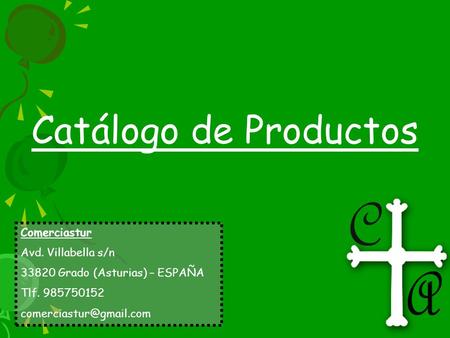 Catálogo de Productos Comerciastur Avd. Villabella s/n