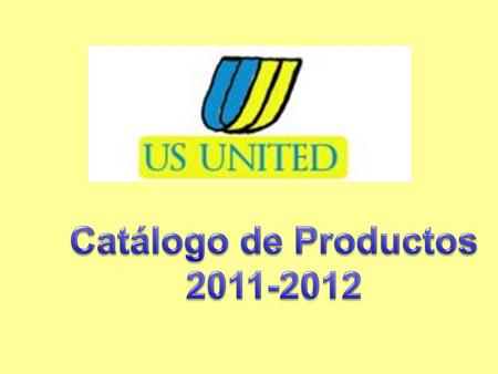 Catálogo de Productos 2011-2012.