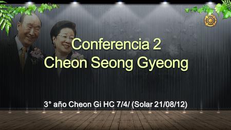 3° año Cheon Gi HC 7/4/ (Solar 21/08/12)