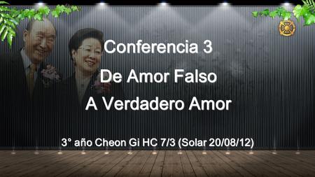 3° año Cheon Gi HC 7/3 (Solar 20/08/12)