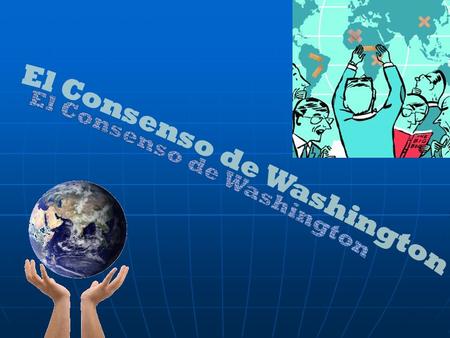 El Consenso de Washington