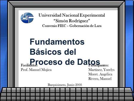 Universidad Nacional Experimental Convenio FIEC – Gobernación de Lara