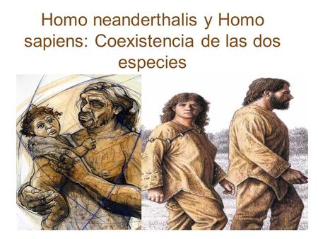 Homo neanderthalis y Homo sapiens: Coexistencia de las dos especies