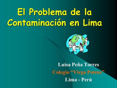 El Problema de la Contaminación en Lima