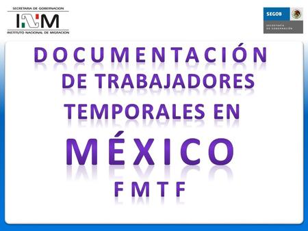 OBJETIVO Dar a conocer el mecanismo actual que se aplica en México para el ingreso ordenado y seguro de trabajadores temporales en el sur del país.