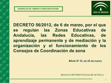 SERVICIO DE INSPECCIÓN EDUCATIVA
