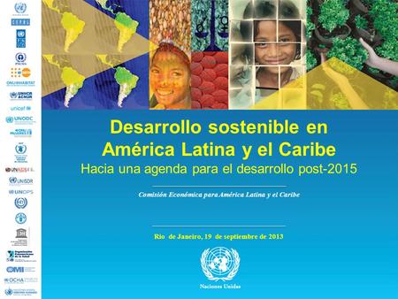 Desarrollo sostenible en América Latina y el Caribe