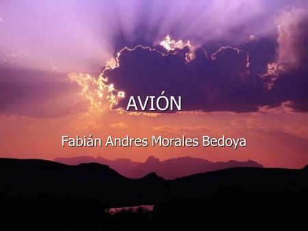 Fabián Andres Morales Bedoya