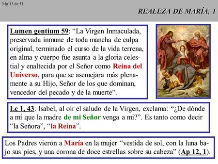 Lumen gentium 59: “La Virgen Inmaculada,