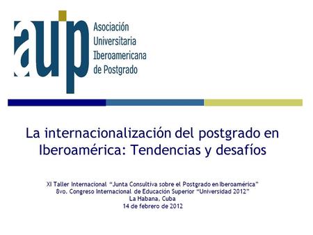 8vo. Congreso Internacional de Educación Superior “Universidad 2012”