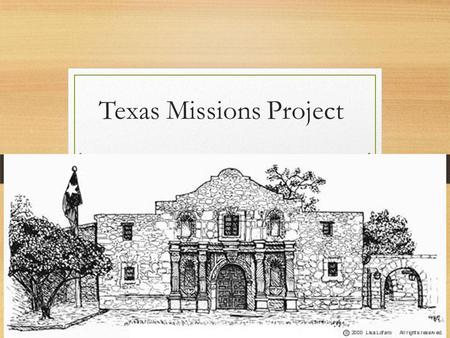Texas Missions Project