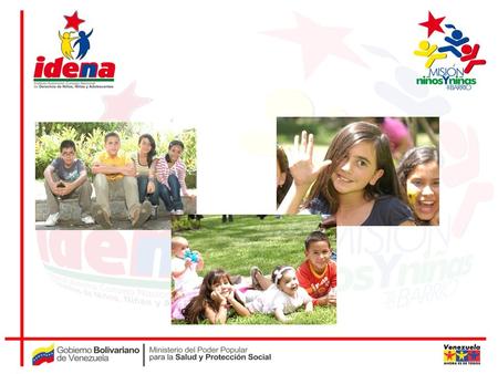 El IDENA es el ente rector en materia de protección a niños, niñas y adolescentes, adscrito al Ministerio del Poder Popular para la Salud y Protección.