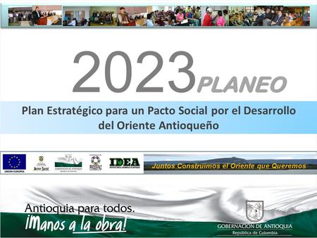 2023 PLANEO Plan Estratégico para un Pacto Social por el Desarrollo