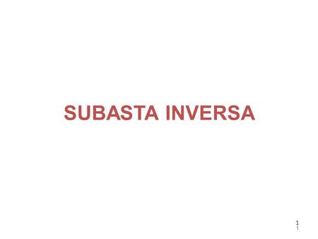 SUBASTA INVERSA 1.