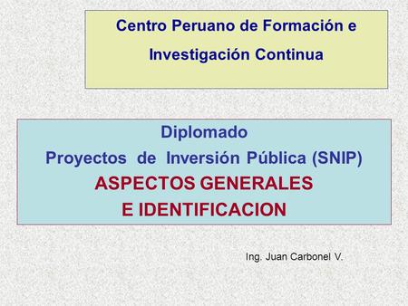 Centro Peruano de Formación e Investigación Continua