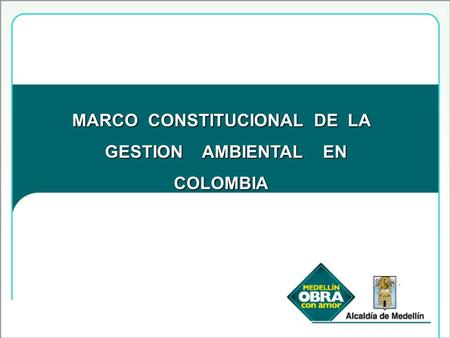 MARCO CONSTITUCIONAL DE LA