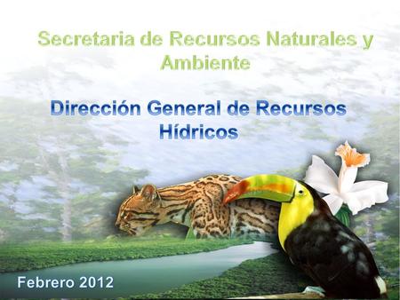 Secretaria de Recursos Naturales y Ambiente