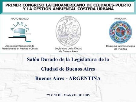 Salón Dorado de la Legislatura de la Buenos Aires - ARGENTINA