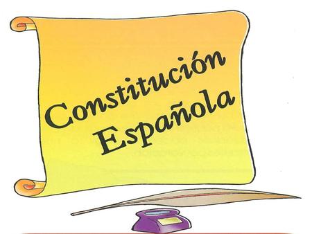 PREÁMBULO La constitución Española de 1978 es la ley esencial por la cual nos regimos en España y gracias a la cual vimos en pacífica democracia.