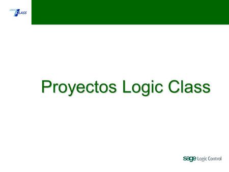 Proyectos Logic Class.