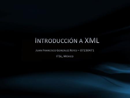 ¿Q UÉ ES XML? XML (eXtensible Markup Language)es un meta-lenguaje de codificación de información. Los programas que utilizan el formato XML pueden intercambiar.