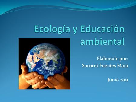 Ecología y Educación ambiental