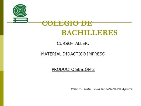 COLEGIO DE BACHILLERES